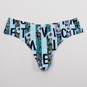 new! VS no show sexy illusions logo floral thong